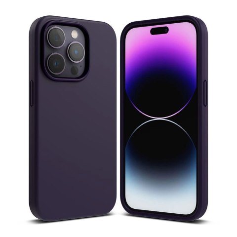 Ringke silicone iphone 14 pro max deep purple