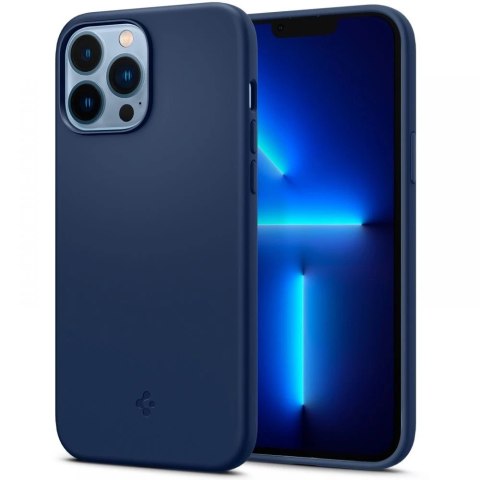 Spigen silicone fit iphone 13 pro navy blue