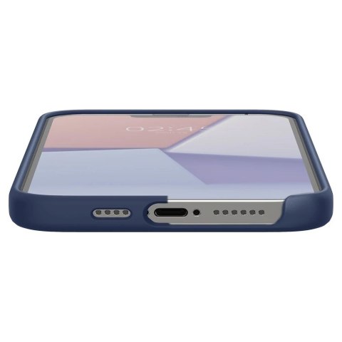 Spigen silicone fit iphone 13 pro navy blue