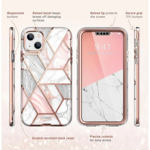 Supcase cosmo iphone 13 / 14 marble pink