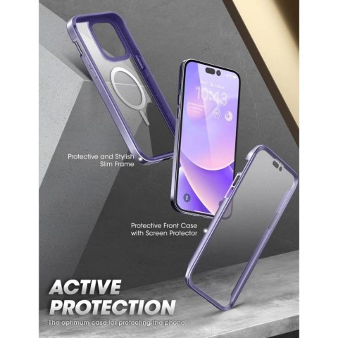 Supcase ub edge mag magsafe iphone 14 pro max deep purple