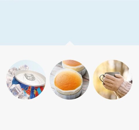 Baseus mini przenośna lodówka turystyczna + podgrzewacz 6L różowy (ACXBW-A04)