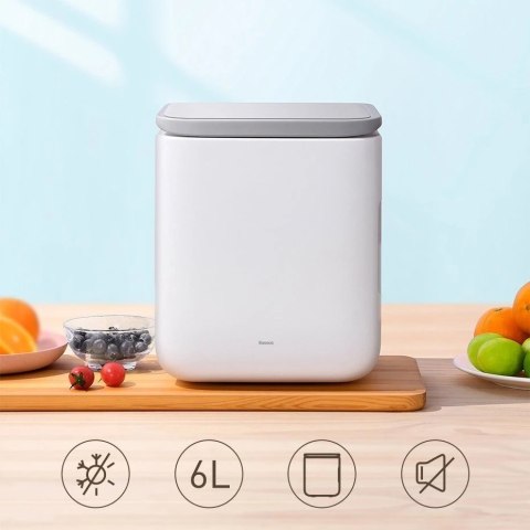 Baseus mini przenośna lodówka turystyczna + podgrzewacz 6L różowy (ACXBW-A04)