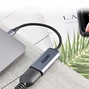 Choetech przejściówka adapter HUB USB Typ C (męski) na HDMI (żeński) 4K 60Hz szary (HUB-H10)