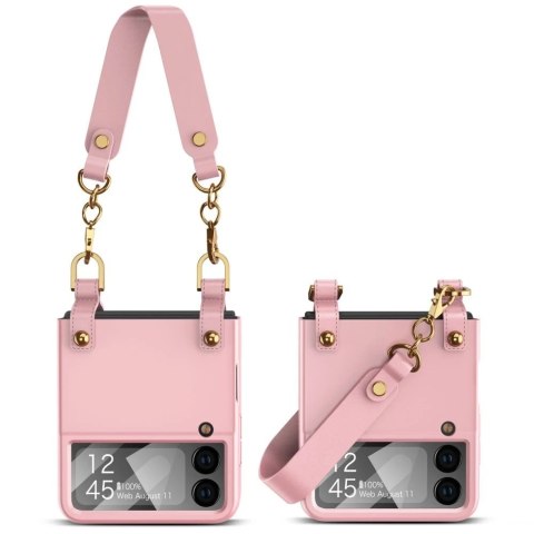 Icon chain galaxy z flip 4 rose gold