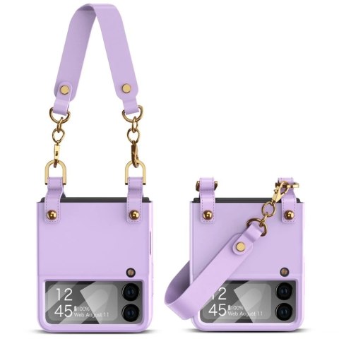 Icon chain galaxy z flip 4 violet