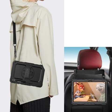 Solid360 galaxy tab s7+ plus / s8+ plus / s7 fe 12.4 black