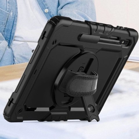 Solid360 galaxy tab s7+ plus / s8+ plus / s7 fe 12.4 black