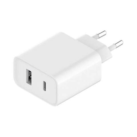 Xiaomi Mi ładowarka sieciowa USB/USB-C 33W EU biała (BHR4996GL)