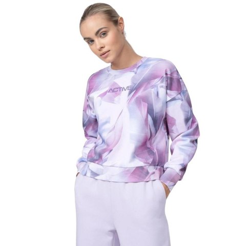 Bluza damska 4F multikolor allover H4L22 BLD023 91A Bluza damska 4F multikolor allover H4L22 BLD023 91A