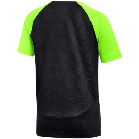 Koszulka dla dzieci Nike DF Academy Pro SS Top K czarno-zielona DH9277 010 Koszulka dla dzieci Nike DF Academy Pro SS Top K czarno-zielona DH9277 010