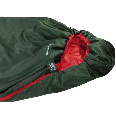 Śpiwór High Peak Lite Pak 1200 225x80x50 cm zielono-czerwony 23263