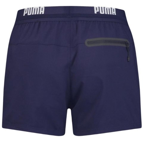 Spodenki kąpielowe męskie Puma Logo Short Lenght granatowe 907659 01