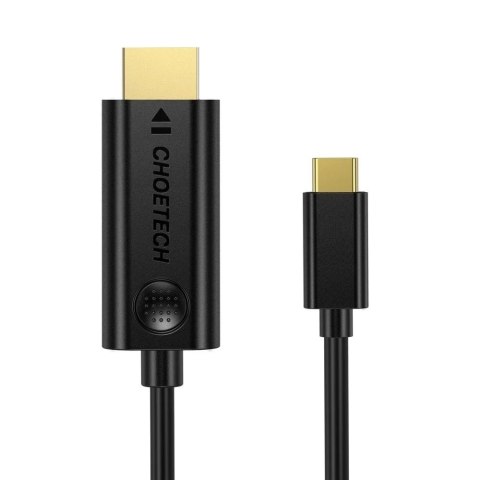 Choetech kabel przewód USB Typ C - HDMI 4K 30Hz 3m czarny (XCH-0030)