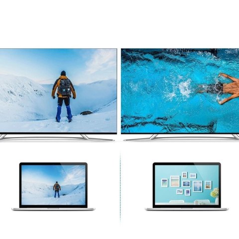 Choetech kabel przewód USB Typ C - HDMI 4K 30Hz 3m czarny (XCH-0030)