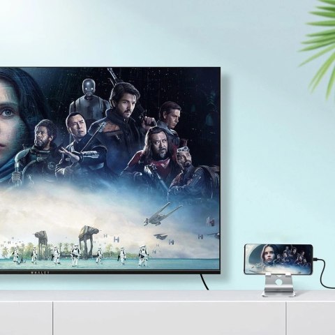 Choetech kabel przewód USB Typ C - HDMI 4K 30Hz 3m czarny (XCH-0030)