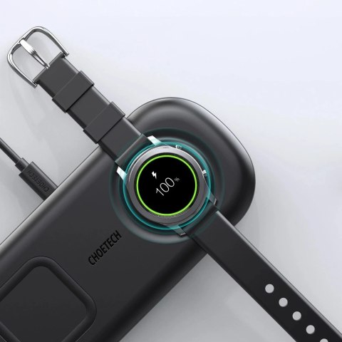 Choetech ładowarka bezprzewodowa Qi 10W do telefonu i Samsung Galaxy Watch czarny (T570-S)
