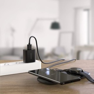Choetech ładowarka bezprzewodowa Qi 10W do telefonu i Samsung Galaxy Watch czarny (T570-S)