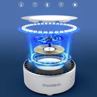 Choetech ładowarka bezprzewodowa Qi 15W (kompatybilna z MagSafe) z wentylatorem do chłodzenia telefonu (kabel USB Typ C - USB Ty