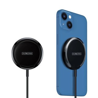 Duzzona ładowarka indukcyjna MagSafe 15W czarna (W1)