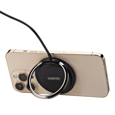 Duzzona ładowarka indukcyjna MagSafe 15W czarna (W1)