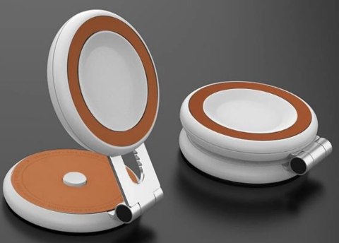 Kingxbar PQY magnetyczny uchwyt stojak do smartfona MagSafe czarny (T1)