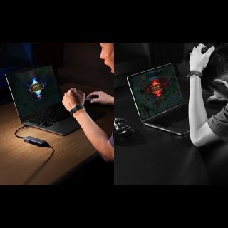 Ugreen adapter przejściówka USB Typ C (męski) - Ethernet RJ-45 (żeński) 5Gbps czarny (CM312)