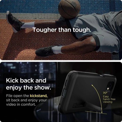 Etui na telefon Spigen Tough Armor do Samsung Galaxy Xcover 6 Pro Black