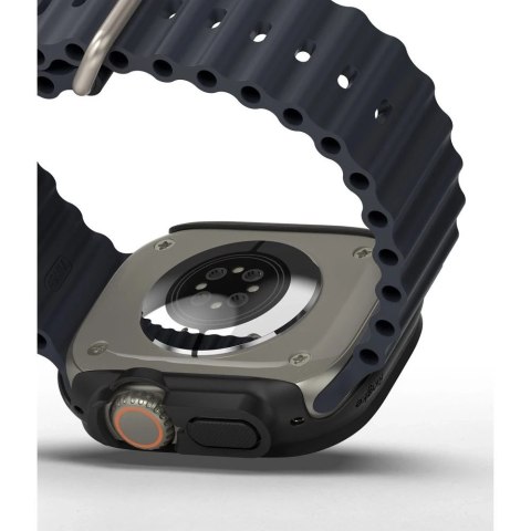 Etui ochronne Ringke Slim 2-Pac do Apple Watch Ultra (49mm) Clear & Matte Black