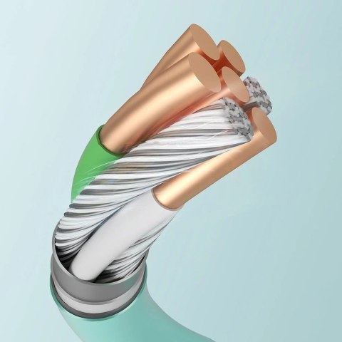 Joyroom kabel przewód USB - USB Typ C Quick Charge 2,4A 1,2m czarny (S-1224N2 Black)