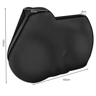 Pokrowiec futerał etui na rower/skuter/motor rowerowy ochronny wodoodporny z etui Czarny
