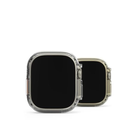RINGKE SLIM 2-PACK APPLE WATCH ULTRA (49 MM) CLEAR & TITANIUM GREY