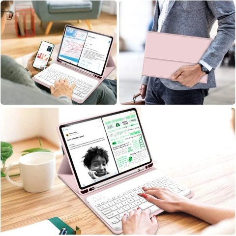 SC PEN + KEYBOARD IPAD PRO 11 2020 / 2021 / 2022 PINK