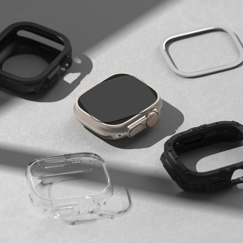 Szkło hartowane Ringke ID FC Glass 4-Pack do Apple Watch Ultra (49mm) Clear