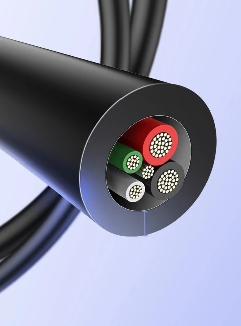 Ugreen kabel przewód USB - USB Typ C 480 Mbps 3 A 1,5 m czarny (US287 60117)