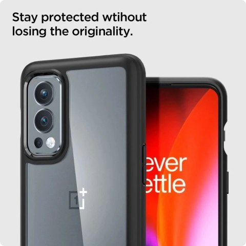 Etui do telefonu Spigen Ultra Hybrid do OnePlus Nord 2 5G Matte Black