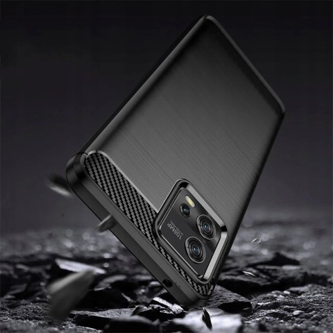 Etui na telefon Tpucarbon do Motorola Moto G72 Black