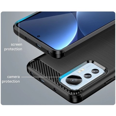Etui na telefon Tpucarbon do Xiaomi 12 Lite Black