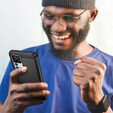 Etui na telefon Tpucarbon do Xiaomi 12T / 12T Pro Black