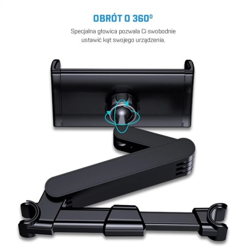 ROCK Uchwyt Samochodowy na zagłówek