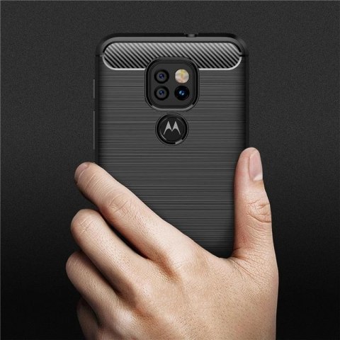 TPUCARBON MOTOROLA MOTO G9 PLAY/E7 PLUS BLACK