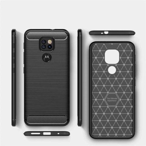 TPUCARBON MOTOROLA MOTO G9 PLAY/E7 PLUS BLACK