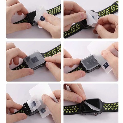 2x Folia Hydrożelowa na ekran ROCK Hydrogel do Apple Watch Ultra 49mm 2szt