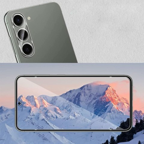 Alogy Glass Pack 3x Szkło hartowane na ekran 9h + Szkło na obiektyw do Samsung Galaxy S23+ Plus zestaw szkieł