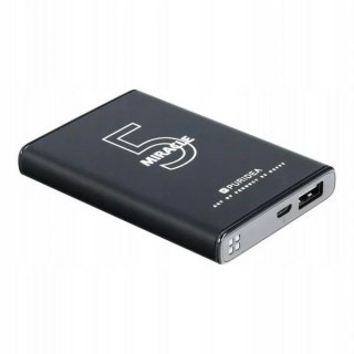 Powerbank PURIDEA 5000mAh S12 czarny/black