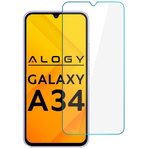 Szkło hartowane płaskie 9H Alogy Screen Protector PRO+ ochrona na ekran do Samsung Galaxy A34 5G