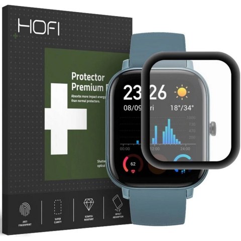 Szkło hybrydowe Hofi Hybrid Pro+ do Xiaomi AmazFit GTS Black