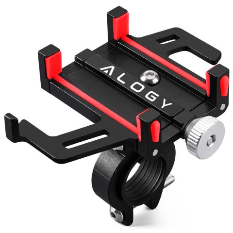 Uchwyt rowerowy na kierownicę Alogy Bike Phone Holder do telefonu 55-95mm na rower motor hulajnogę Czarny