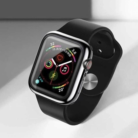 Etui ochronne Usams do Apple Watch 4/5/6/SE 40mm Czarny