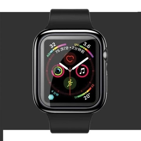 Etui ochronne Usams do Apple Watch 4/5/6/SE 44mm Czarny